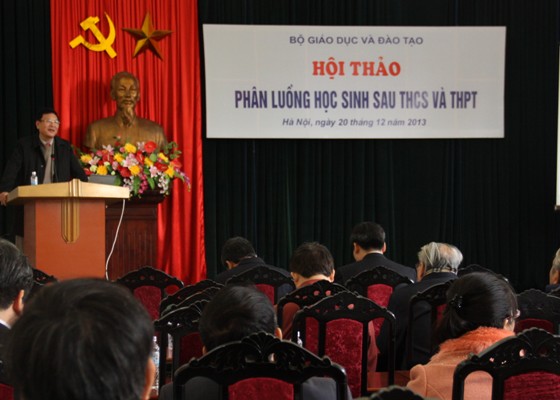 Mục tiêu phân luồng học sinh sau THCS và THPT chưa đạt yêu cầu